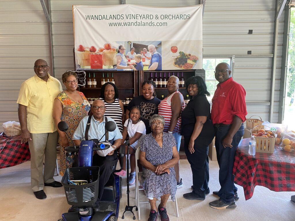 Community gathering at a Wandalands event