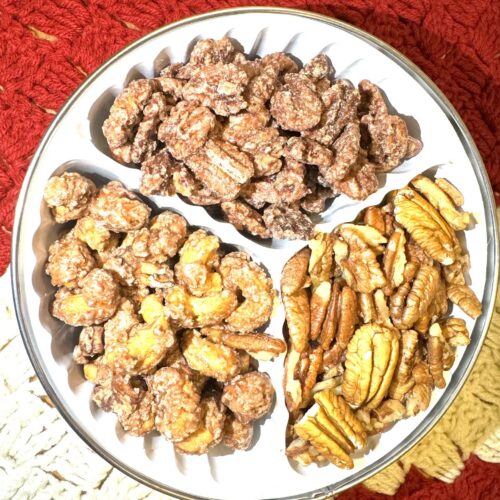 Wandaland’s Holiday Delight gift tin of cinnamon-glazed nuts